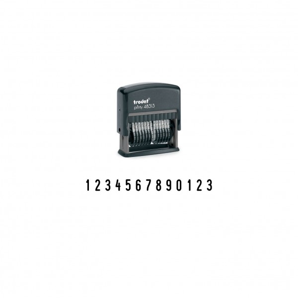 Numberer Stamp 48313P2 , 3.8mm